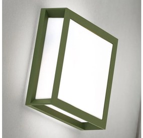 Orion - Lampada da esterno HENRY 2xE27/15W/230V IP44 verde