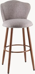 Sedia da bar in lino Niza