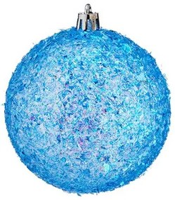 Palle di Natale Ø 8 cm 6 Unità Azzurro PVC