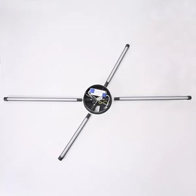 Brilagi - Applique a LED LUGO QUATTRO LED/16W/230V nero