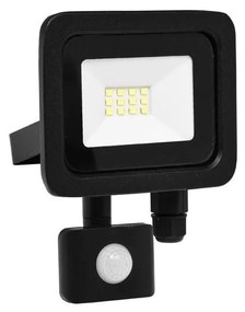 Ecolite RLED48WL-10W/PIR - Riflettore LED STAR con sensore LED/10W/230V IP44