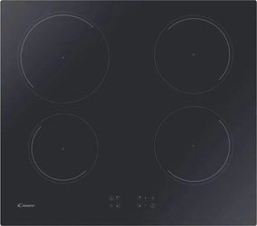 Candy CITT642C/E1 Piano Cottura Induzione 4 Fornelli 60cm da Incasso Nero