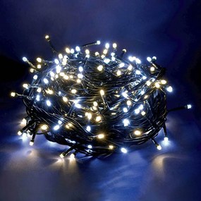 Ghirlanda di Luci LED 50 m Bianco 6 W Natale