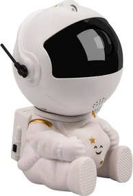 Retlux - Proiettore LED per bambini 230 V astronauta 12,5 cm + telecomando