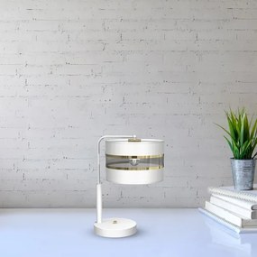 Lampada da tavolo ULTIMO 1xE27/6W/230V bianca