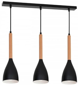 Lampadario su filo MUZA 3xE27/60W/230V