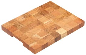 Tagliere 40x30x3,8 Cm İn Legno Massello Di Acacia /