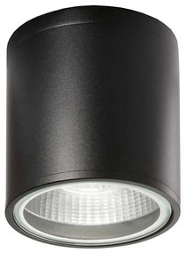 Ideal Lux - Luce Spot da bagno GUN 1xGU10/28W/230V IP44 nero