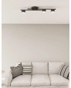 Lampada da soffitto in acciaio FRAGMENT 3 da interno 3xGX53 Colore del corpo Nero