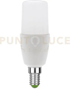 Lampadina led t38 attacco e14 9w 850lm 3000k 200° 38x108mm 25000h c...