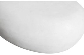 Tavolino bianco 65 x 49 cm Pebble - vtwonen