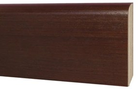 Battiscopa Superior in legno wengè Sp 13 mm x H 8 x L 240 cm, 10 pezzi / 24 m