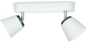 Philips 53342/31/16 - Faretto LED DENDER 2xLED/4W/230V
