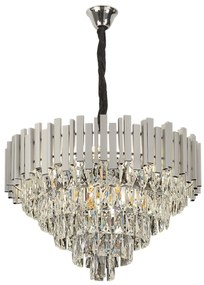 Lampada Cristal G051-CP 50CM Chrome
