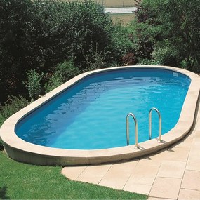 Piscina interrata GRE KPEOV6027 L 6 x 3.2 H 1.2 m