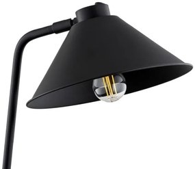 Argon 4998 - Lampada da tavolo GABIAN 1xE27/15W/230V nero