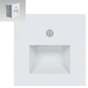 Emithor 70414 - Lampada LED per scale con sensore SUNNY LED/1W/230V bianco