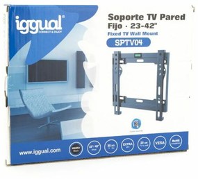 Supporto TV Fisso iggual SPTV04 IGG314647 23"-42" Nero