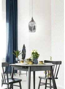 Lampadario a sospensione con filo MARINA 1xE27/60W/230V cromo