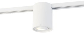 Faretto da binario monofase moderno bianco - Rondoo Up