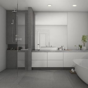 Briloner 7049014 - Plafoniera LED da incasso per bagno 6W/230V IP44 cromo opaco