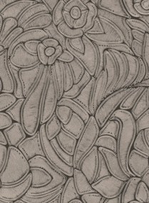 Arte International Tapete Flore - Onyx