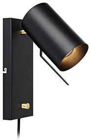 Markslöjd 106587 - Applique dimmerabile CARRIE 1xGU10/35W/230V nero