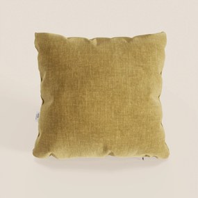 Oviedo cuscino disponibile in diversi colori realizzato in raffinata ciniglia smacchiabile Quick Clean T24.