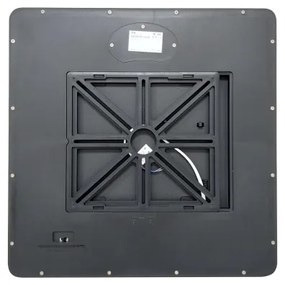 Plafoniera LED/32W/230V 3000/4000/6500K 40x40 cm nero