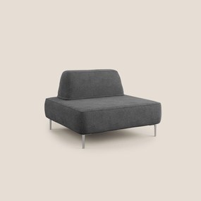 Newton poltrona modulare con schienali movibili T07 antracite