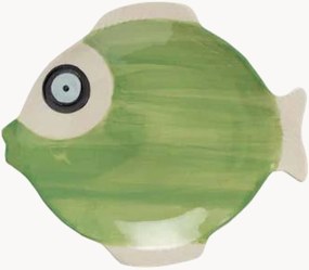 Piatto da dessert in ceramica Tidal Fish