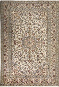 Kashan Tappeto persiano 350x250 Beige (Iran) Annodato A Mano