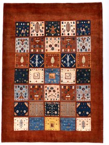 Loribaft Tappeto 220x160 Rosso (Iran) Annodato A Mano