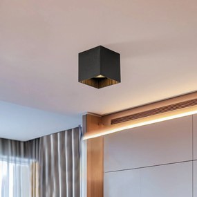 Nowodvorski Lighting Faretto Groove, angolare, 1 luce, nero