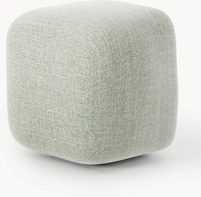 Pouf alto in bouclé Wolke
