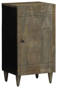 Credenza 40x33x75 Cm İn Legno Massello Di Mango /