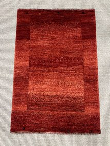 Loribaft Tappeto persiano 60 x 90 Rosso (Iran) Annodato A Mano