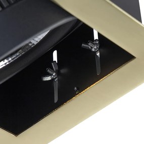 Faretto da incasso regolabile in ottone a 2 luci - Oneon