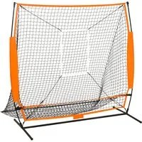 Rete da Allenamento Multisport Baseball Nera 174x76x158,5 cm 93362