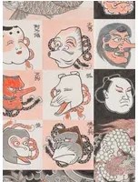 NLXL Carta da parati Irezumi - KSO-01