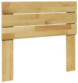 Testiera 75 Cm İn Legno Massello Di Rovere /