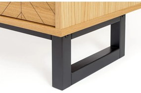 Tavolo TV in rovere Camden Herringbone - Woodman