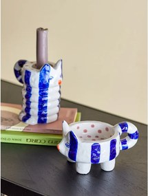 Set di 2 portacandele in gres Caty - Bloomingville