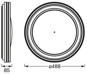Ledvance - Plafoniera LED dimmerabile SMART+ ORBIS LED/30W/230V Wi-Fi