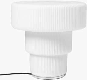 Lampada da tavolo a LED in vetro soffiato Ripple