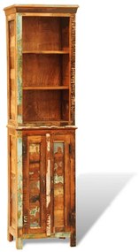 Libreria İn Legno Massello Di Recupero Vintage /