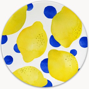 Piatto da dessert Lemon & Dots