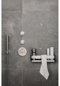 Mensola da bagno in acciaio inox opaco Areo, lunghezza 34 cm Nexio - Blomus