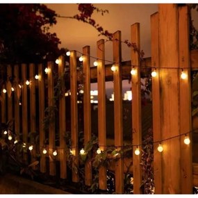 Catena LED solare 6,9m 50xLED/1,2V