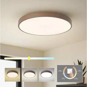 Brilagi - Plafoniera LED POOL LED/60W/230V 3000/4000/6000K 60 cm marrone